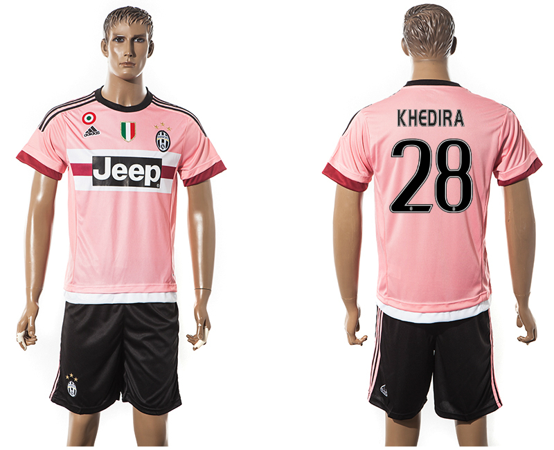 2015-16 Juventus 28 KHEDIRA Away Jersey