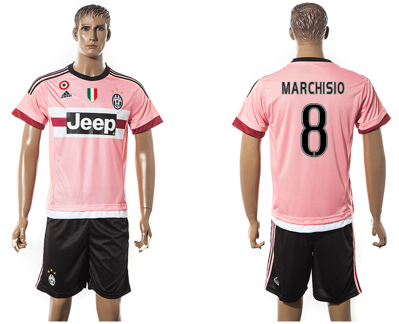 2015-16 Juventus 8 MARCHISIO Away Jersey
