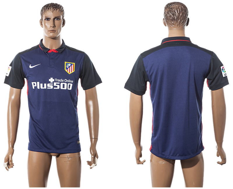 2015-16 Atletico Madrid Away Thailand Jersey
