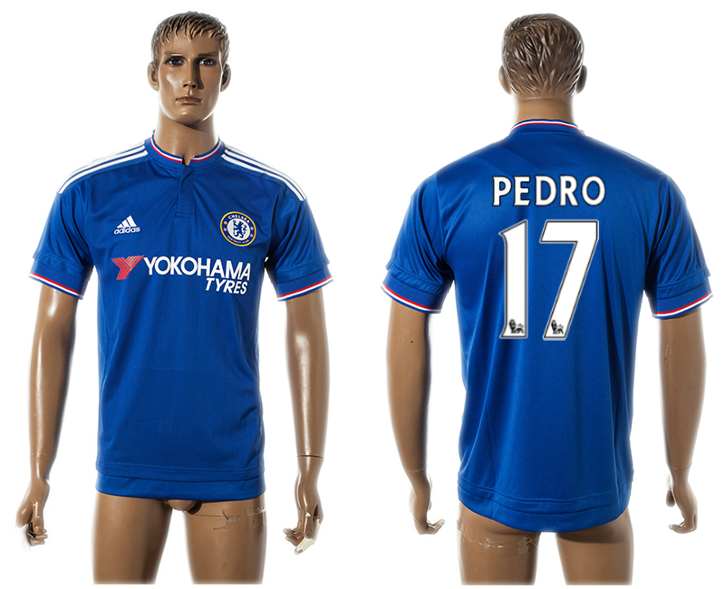 2015-16 Chelsea 17 PEDRO Home Thailand Jersey 2015-16 Chelsea 17 PEDRO Home Thailand Jersey