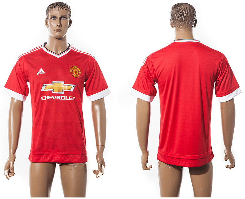 2015-16 Manchester United Home Thailand Jersey
