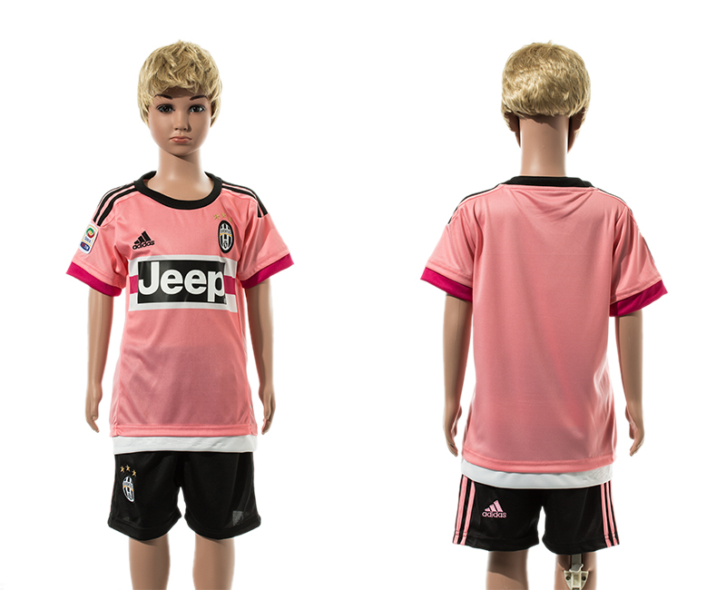 2015-16 Juventus Away Youth Jersey