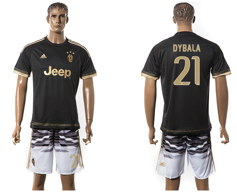 2015-16 Juventus 21 DYBALA Third Away Jersey