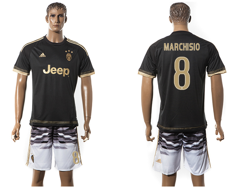 2015-16 Juventus 8 MARCHISIO Third Away Jersey