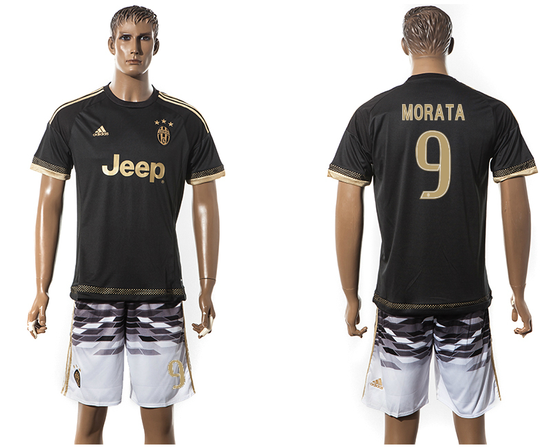 2015-16 Juventus 9 MORATA Third Away Jersey