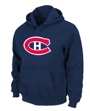 NHL Montreal Canadiens Big & Tall Logo Pullover Hoodie Dark Blue