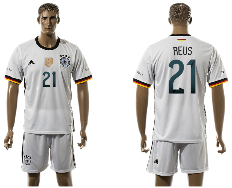 2015-16 Germany 21 REUS Home Jersey
