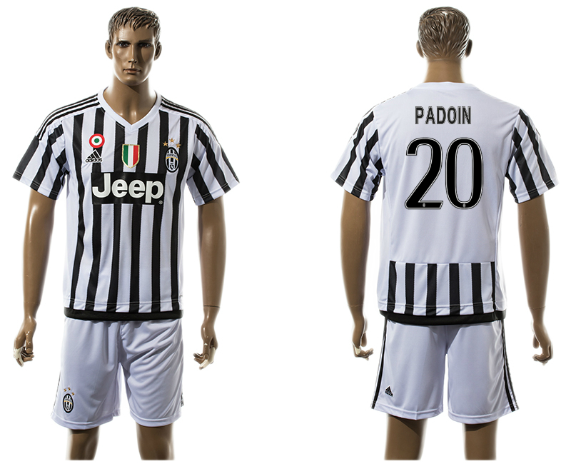 2015-16 Juventus 20 PADOIN Home Jersey