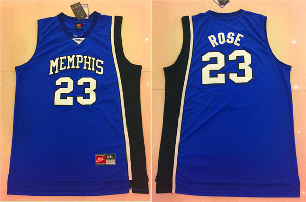 Memphis Tigers 23 Derek Rose NCAA Jersey