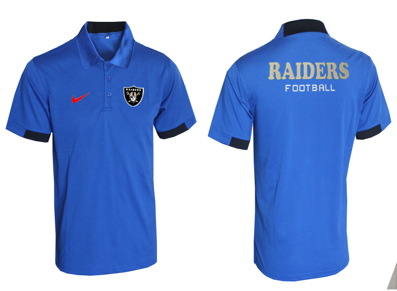 Nike Raiders Blue Polo Shirt