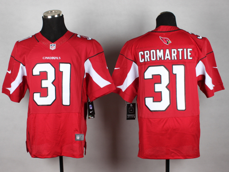Nike Cardinals 31 Cromartie Red Elite Jersey