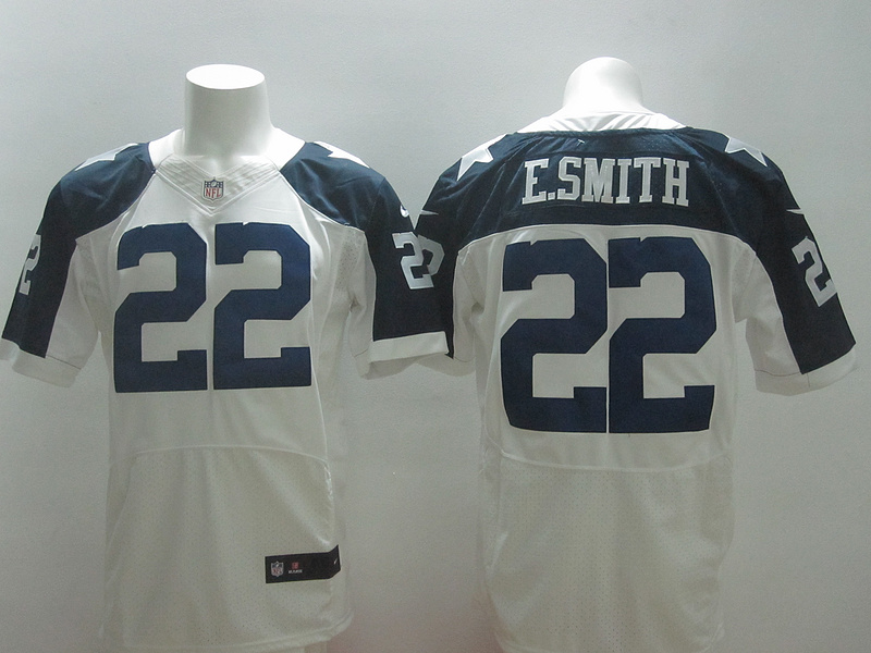 Nike Cowboys 22 E.Smith White Thanksgiving Elite Jerseys Nike Cowboys 22 E.Smith White Thanksgiving Elite Jerseys