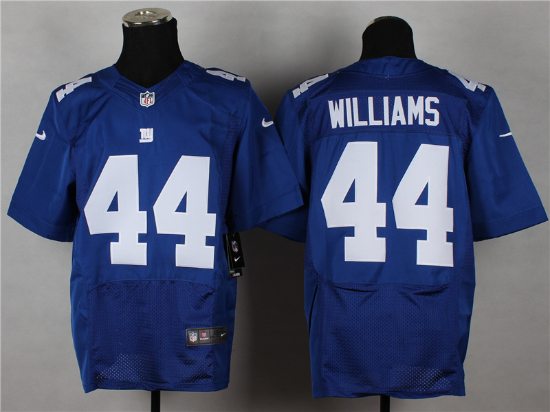 Nike Giants 44 Williams Blue Elite Jerseys Nike Giants 44 Williams Blue Elite Jerseys