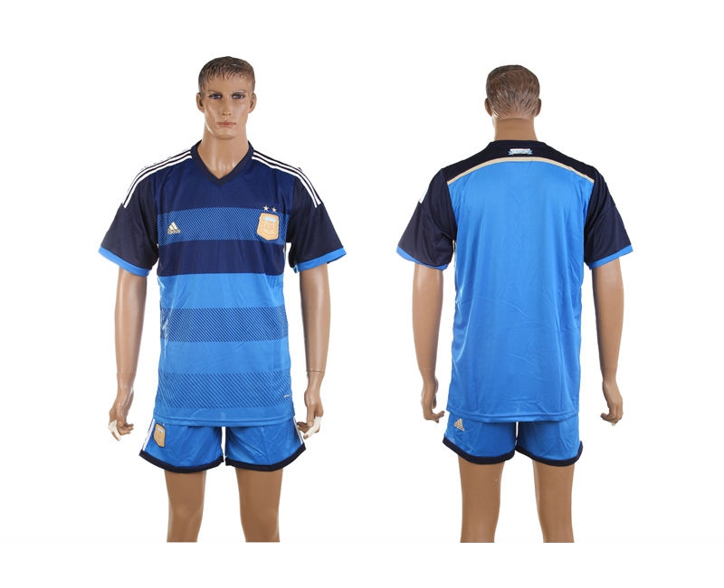 Argentina 2014 World Cup Away Soccer Jersey