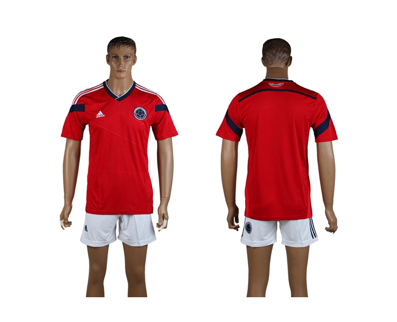 Colombia 2014 World Cup Away Soccer Jersey