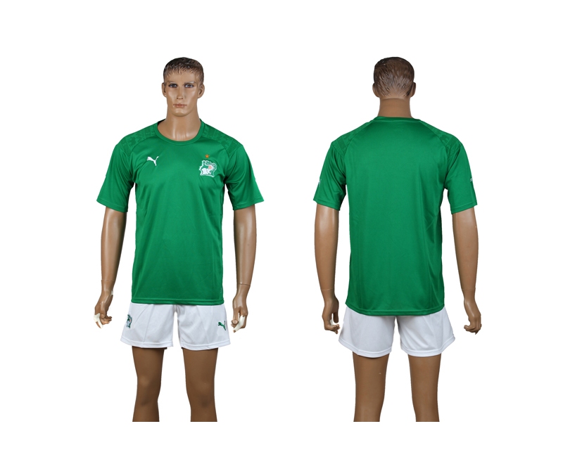 Cote d'Ivoire 2014 World Cup Away Soccer Jersey