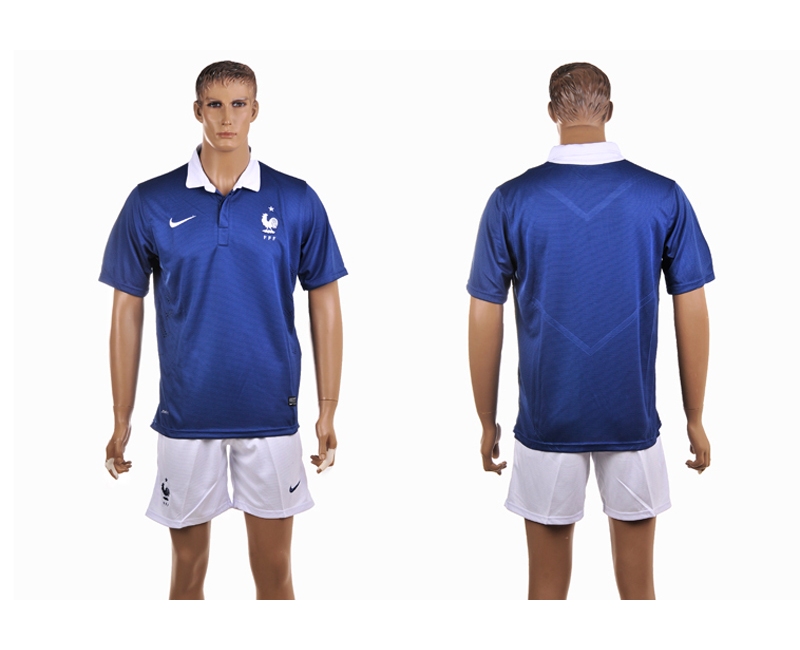 France 2014 World Cup Home Soccer Jersey
