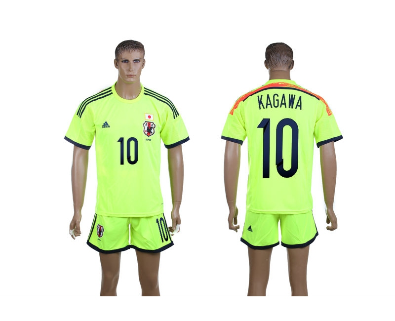 Japan 10 Kagawa 2014 World Cup Away Soccer Jersey