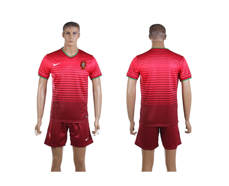 Portugal 2014 World Cup Home Soccer Jersey