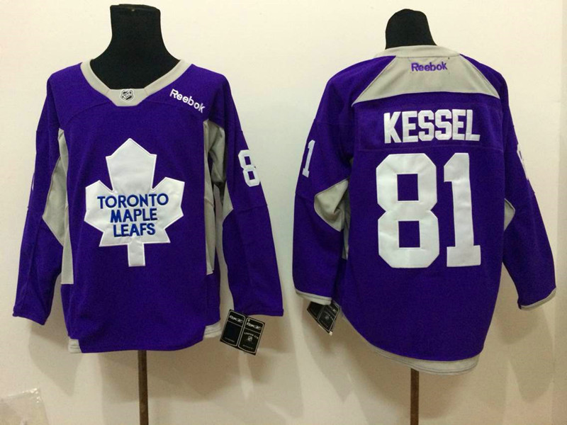 Maple Leafs 81 Kessel Purple Jerseys