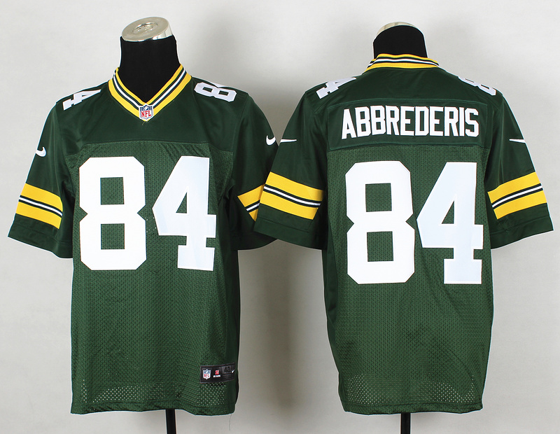Nike Packers 84 Abbrederis Green Elite Big Size Jersey