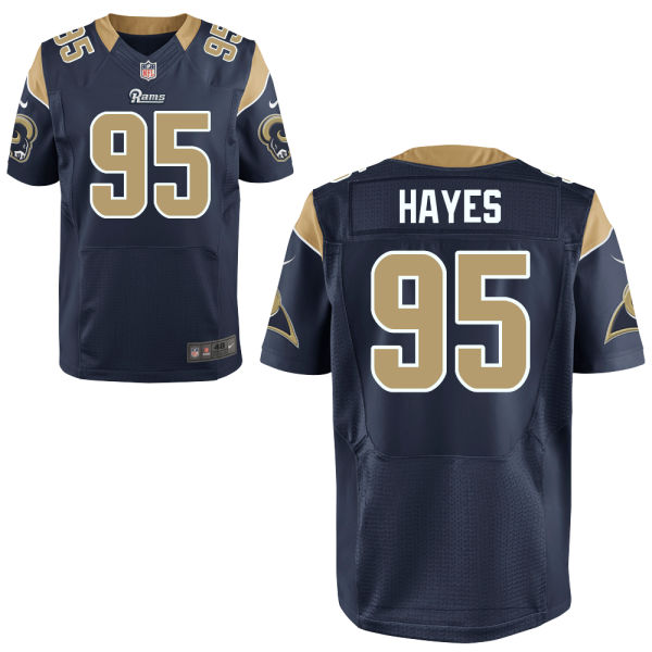 Nike Rams 95 William Hayes Blue Elite Jersey