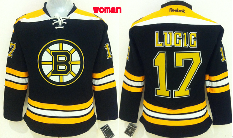 Bruins 17 Lucic Black Women Jersey - Click Image to Close