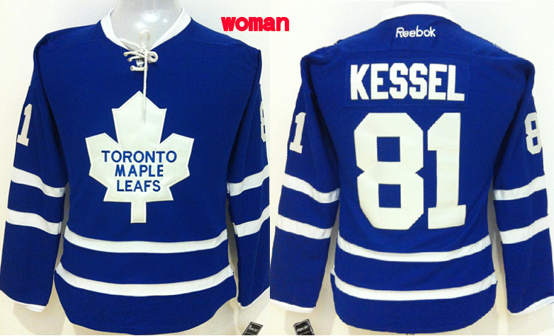 Maple Leafs 81 Kessel Blue Women Jersey - Click Image to Close
