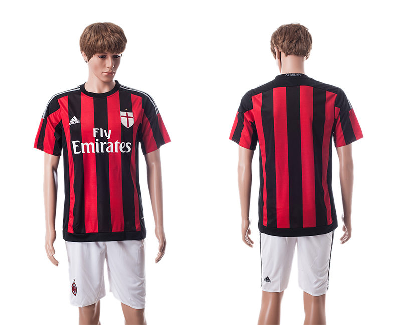 2015-16 AC Milan Home Jerseys