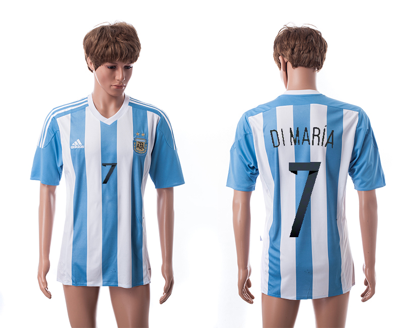 2015-16 Argentina 7 Dimaria Home Thailand Jerseys