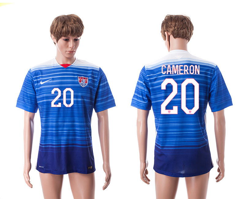 2015-16 USA 20 Cameron Away Thailand Jerseys