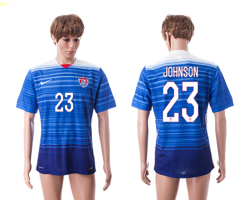 2015-16 USA 23 Johnson Away Thailand Jerseys