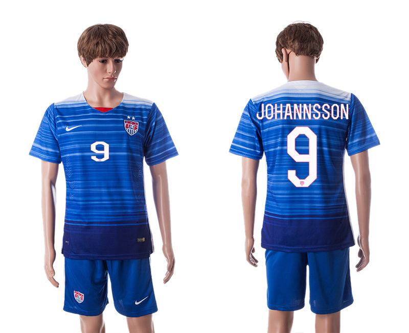 2015-16 USA 9 Johannsson Away Jerseys