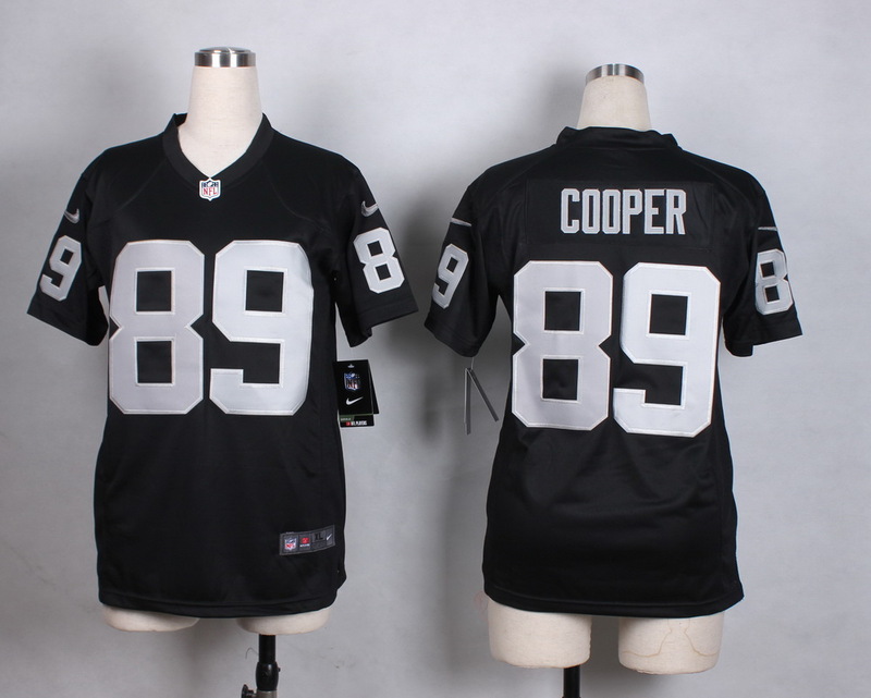 Nike Raiders 89 Amari Cooper Black Women Game Jersey