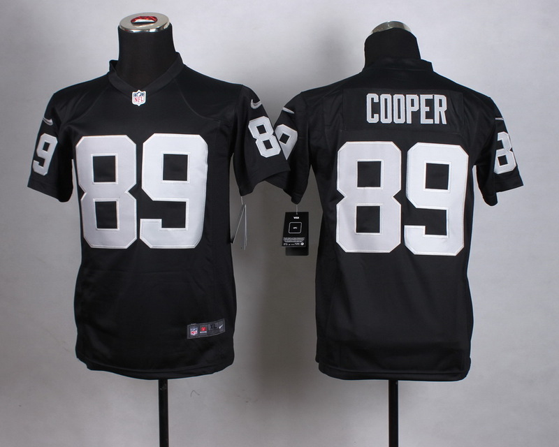 Nike Raiders 89 Amari Cooper Black Youth Game Jersey