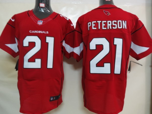Nike Cardinals 21 Peterson Red Elite Big Size Jersey