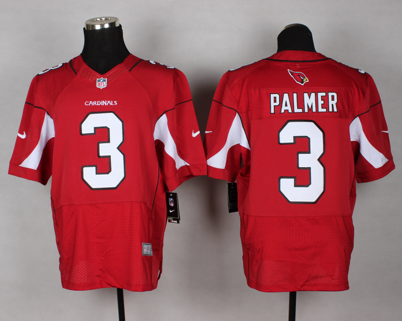Nike Cardinals 3 Palmer Red Elite Big Size Jersey