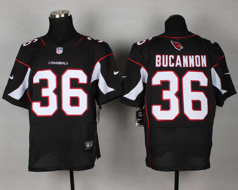 Nike Cardinals 36 Bucannon Black Elite Big Size Jersey
