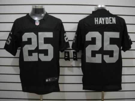 Nike Raiders 25 Hayden Black Elite Big Size Jersey Nike Raiders 25 Hayden Black Elite Big Size Jersey
