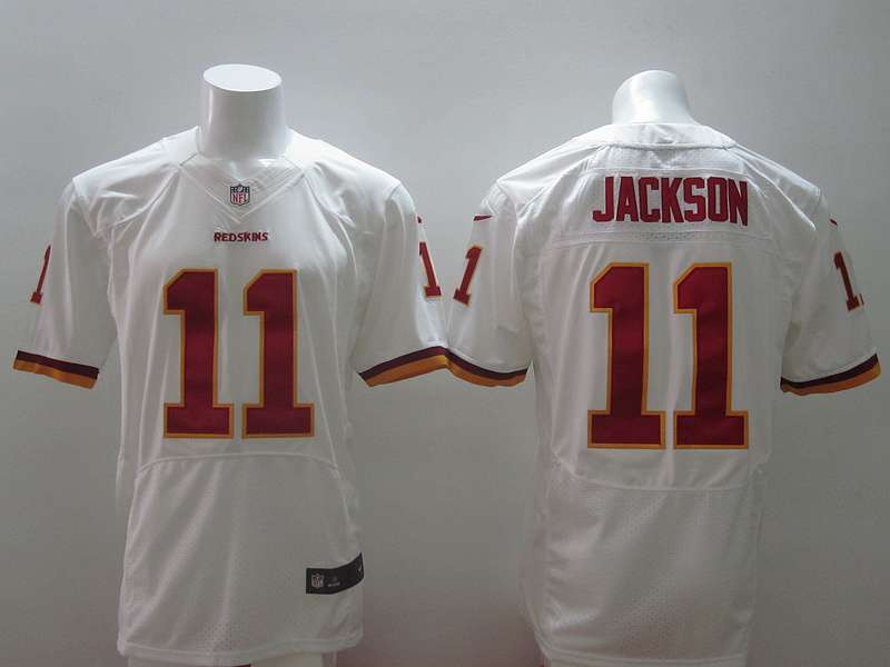 Nike Redskins 11 Jackson White Elite Big Size Jersey