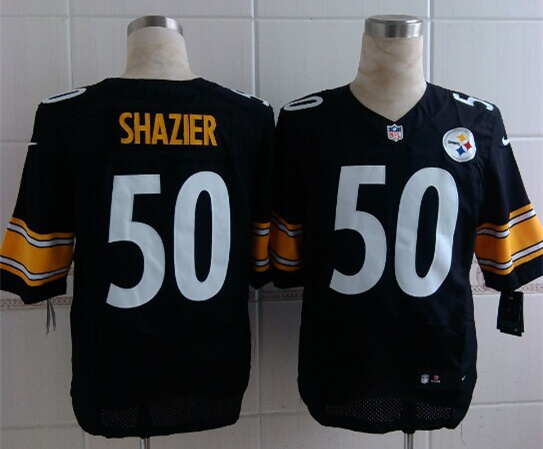 Nike Steelers 50 Shazier Black Elite Big Size Jersey Nike Steelers 50 Shazier Black Elite Big Size Jersey