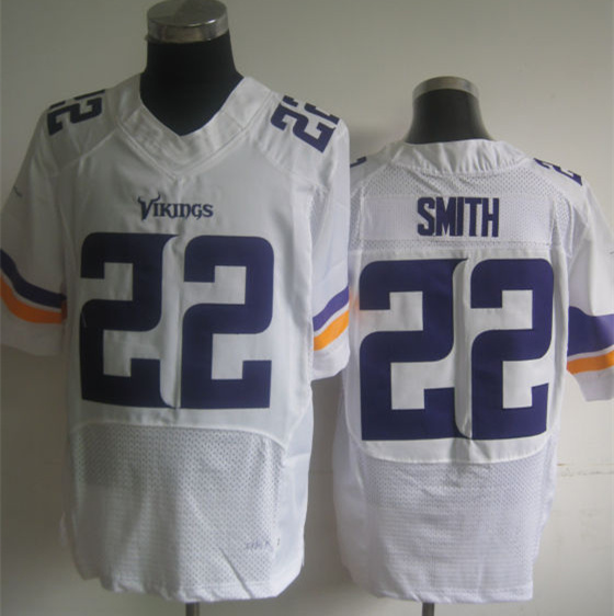 Nike Vikings 22 Smith White Elite Big Size Jersey Nike Vikings 22 Smith White Elite Big Size Jersey