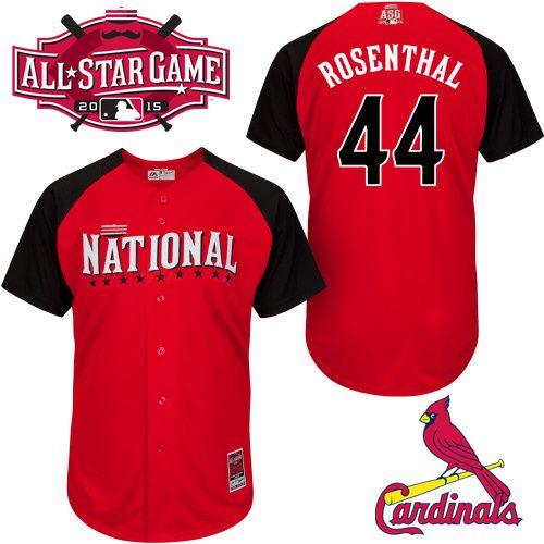 National League Cardinals 44 Rosenthal Red 2015 All Star Jersey - Click Image to Close