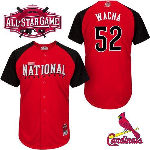 National League Cardinals 52 Wacha Red 2015 All Star Jersey