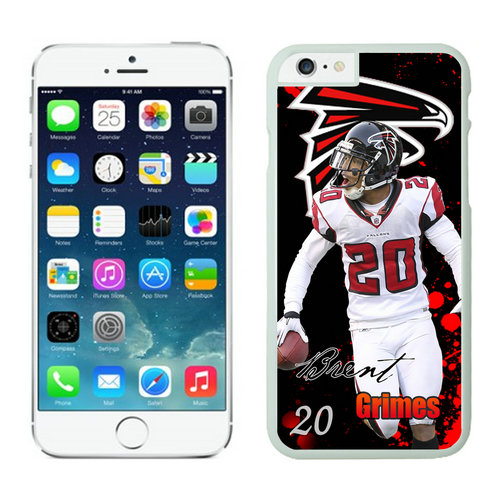 Atlanta Falcons iPhone 6 Cases White2