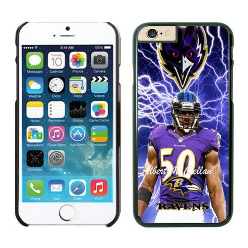 Baltimore Ravens iPhone 6 Cases Black