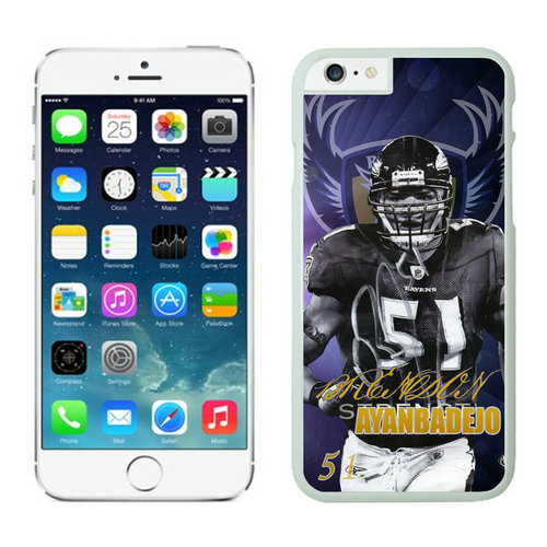 Baltimore Ravens iPhone 6 Cases White15 - Click Image to Close
