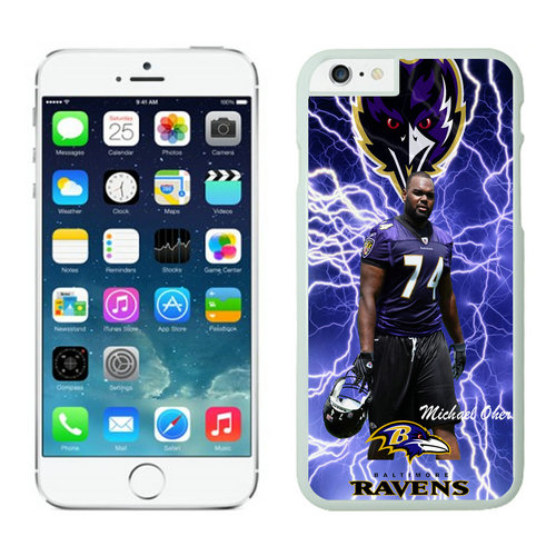 Baltimore Ravens iPhone 6 Cases White70