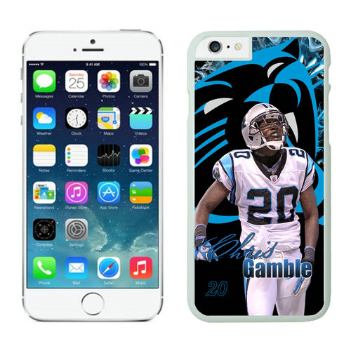 Carolina Panthers Iphone 6 Plus Cases White8