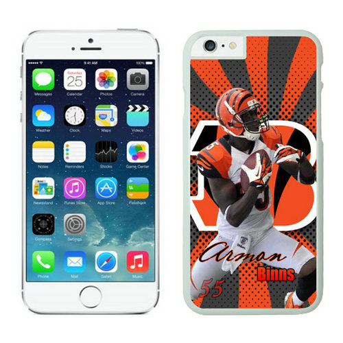 Cincinnati Bengals iPhone 6 Cases White6